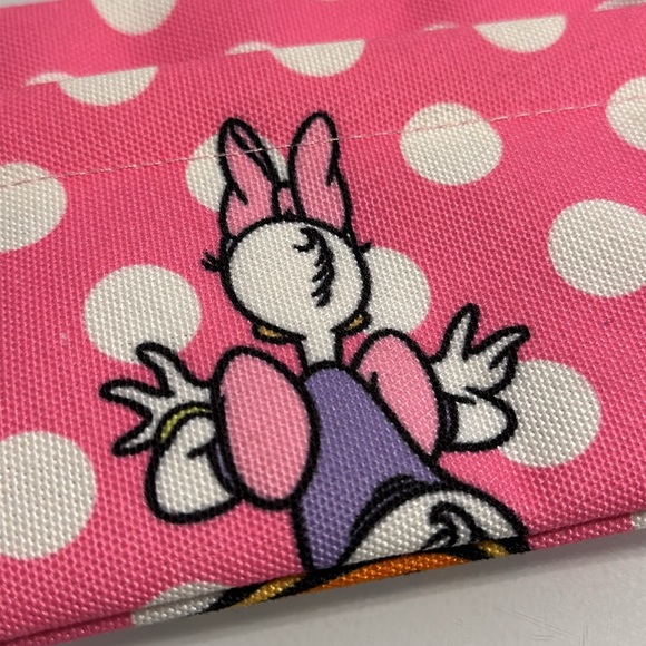 NWOT Disney Daisy Duck Pink Clutch Purse Wallet - Picture 7 of 15